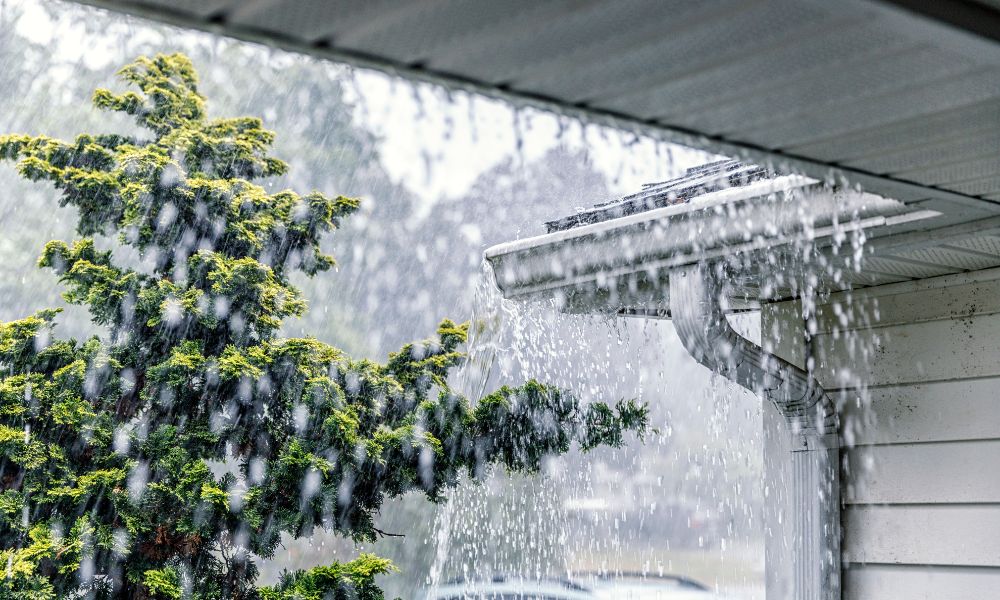 Rain in Accelerating Roof Damage